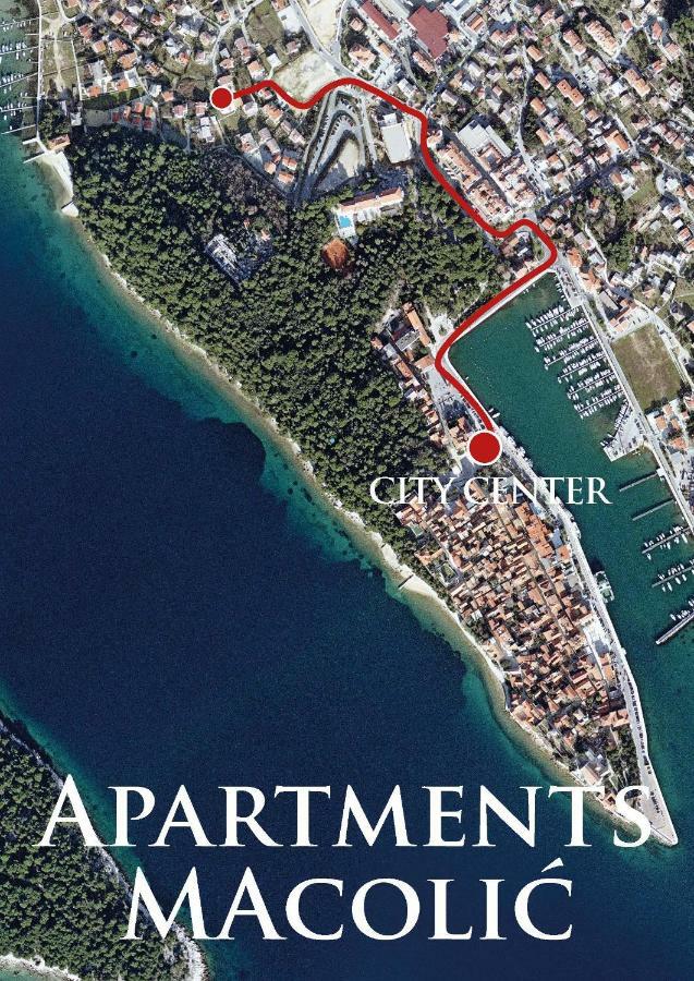 Apartments Macolic Rab Town Eksteriør billede